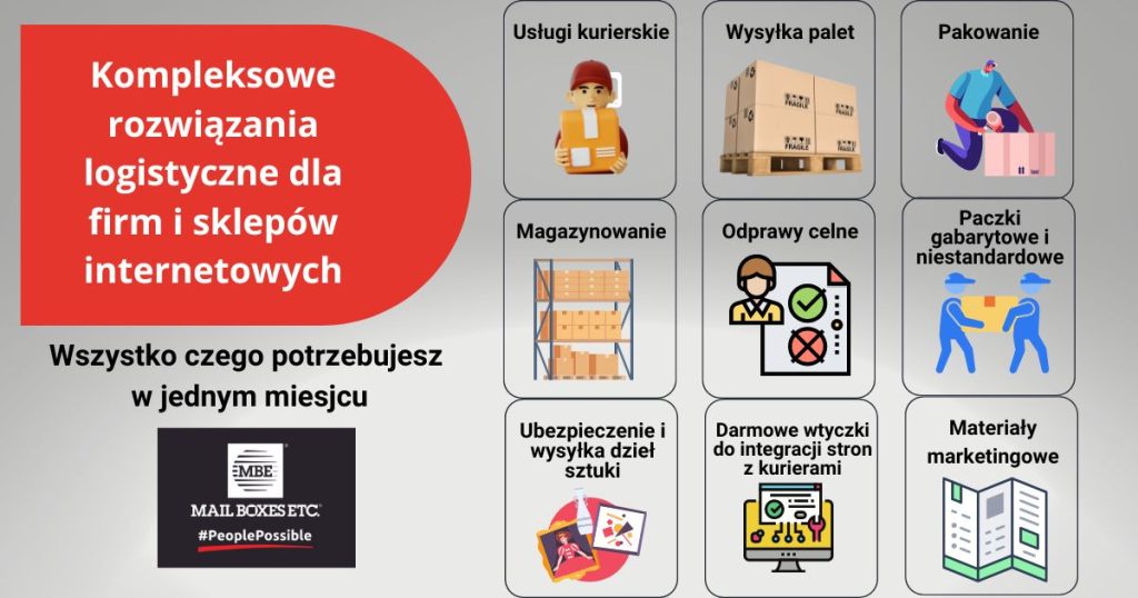 Kompleksowe uslugi logistyczne dla ecommerce.